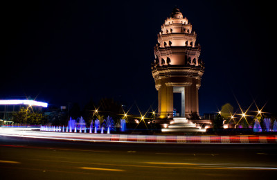 Independence Monument Phnom Penh City