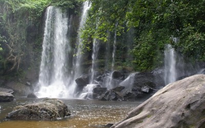 Kulen waterfall Siemreap