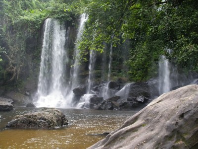 Kulen waterfall Siemreap