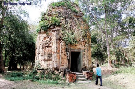 Sambor Prei Kuk Complex in Kampong Thom